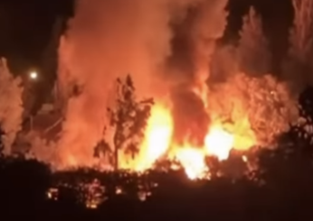 Roma, incendio al Wunderkammer di Castel Gandolfo: il ristorante è totalmente distrutto | VIDEO