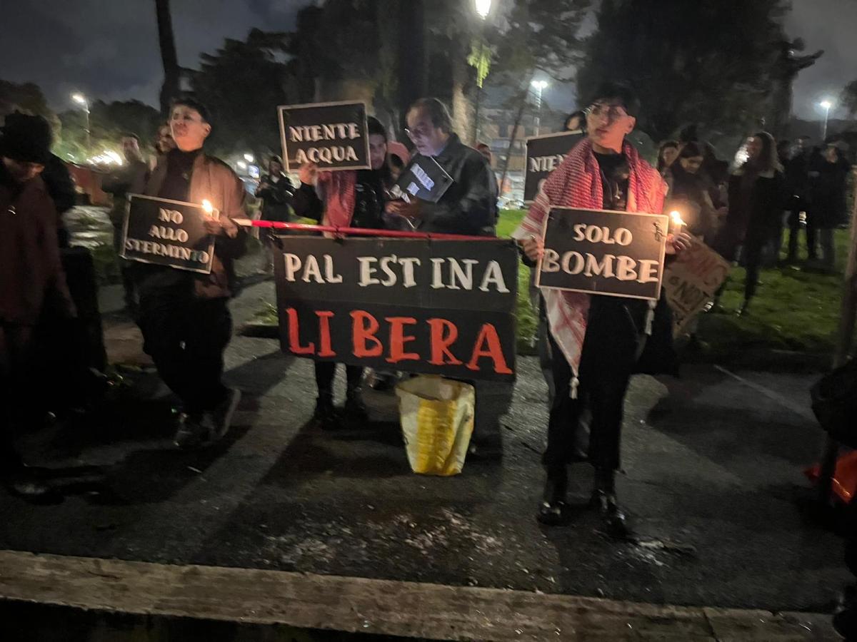 Manifestazione pro Palestina del 10 novembre 2023, blindata piazza …