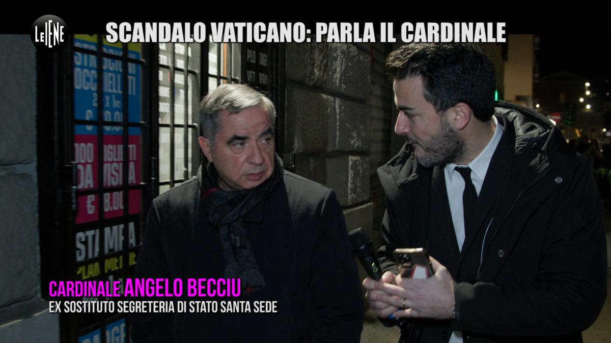 Cardinale Becciu, lo scandalo a Le Iene con la sua prima intervista…