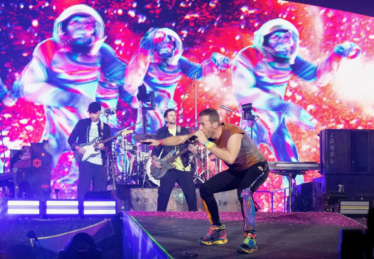 Coldplay a Milano e Napoli, le date del Tour 2023