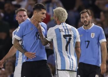 Argentina-Uruguay 0-2, gol e nervi tesi in campo: cosa è successo 