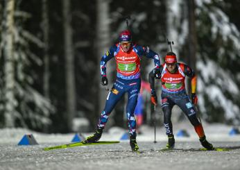 Coppa del Mondo Biathlon: la Norvegia si impone anche nella staffetta maschile, Italia quinta