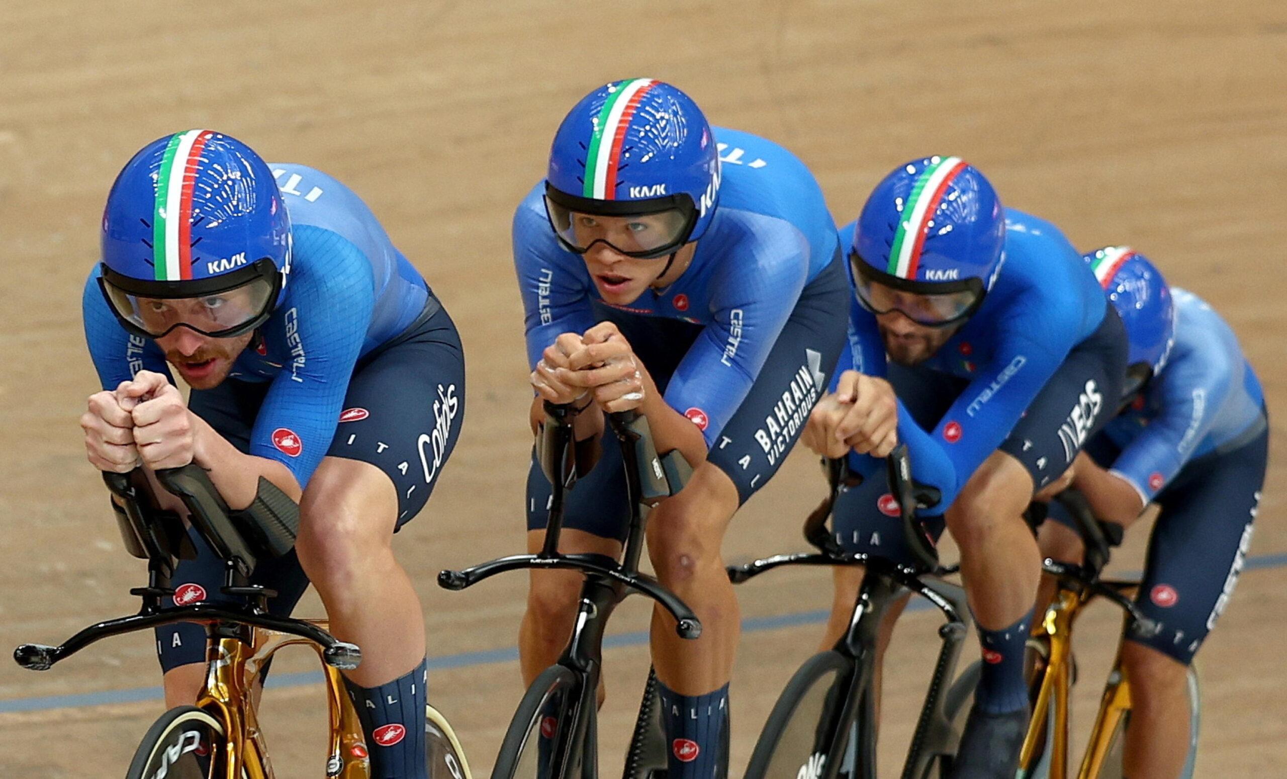 L’Italia cede contro la Danimarca: è argento nell’inseguimento a squadre