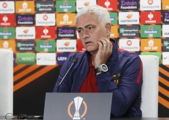 Roma-Real Sociedad, Mourinho: “Sorteggio sfortunato. Esiste un solo Abraham!”