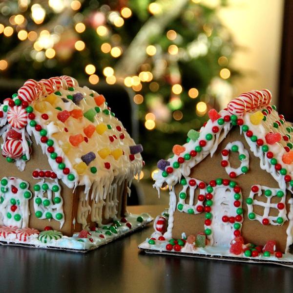 Torta di Natale? La casetta innevata bella e facile