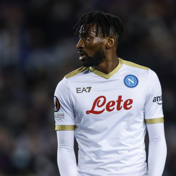 Napoli, problema all’adduttore per Anguissa: torna con il Milan?