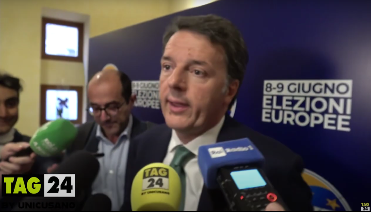 Elezioni Europee 2024, Renzi: “Dire meno Europa significa dire più Cina” e sul Rosatellum non risponde. Magi (+Europa) però esulta: “Bene la Cedu”| VIDEO