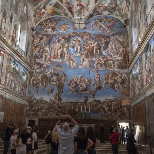 Cappella Sistina, scoperto nuovo disegno di Michelangelo