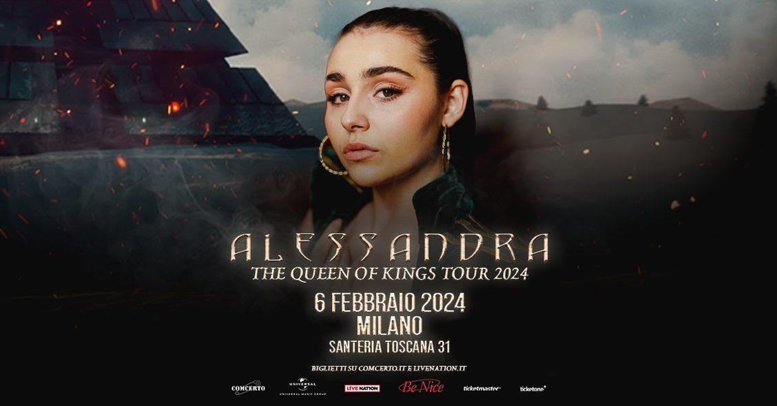 Alessandra, speranza norvegese dell’Eurovision arriva in Italia per il suo tour