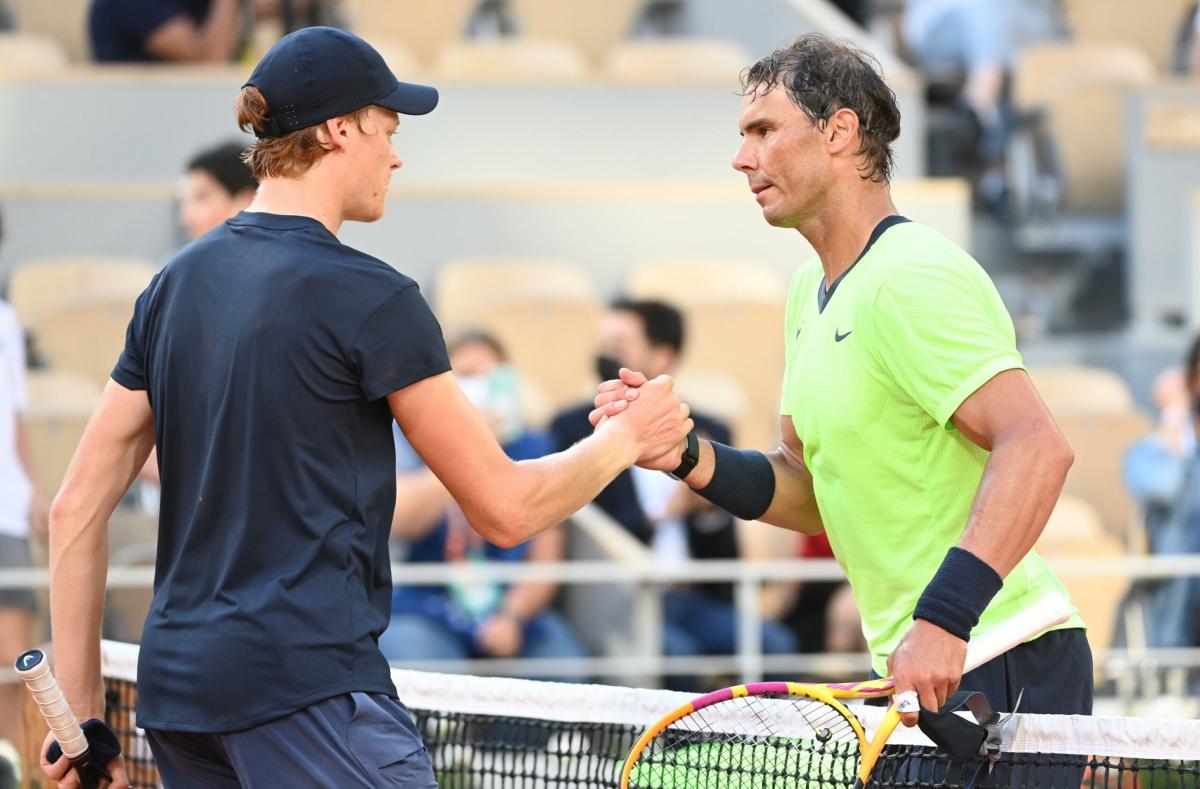 Indian Wells 2024, Sinner gioca con il figlio di Nadal | VIDEO