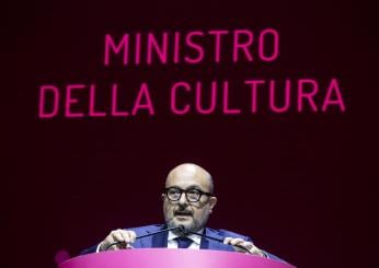 Cultura e libri, il ministro Sangiuliano: “Siamo pronti per un equo canone per le librerie”