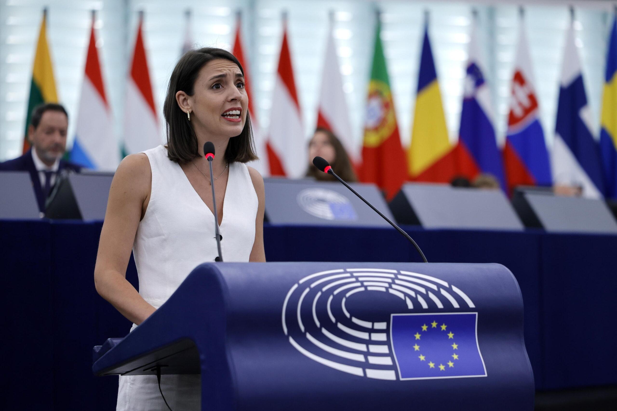 irene montero parlamento europeo diretta 16 luglio