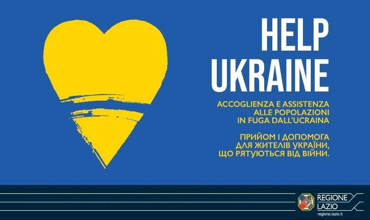 Help Ukraine, vademecum della Regione Lazio per profughi e 10mila p…