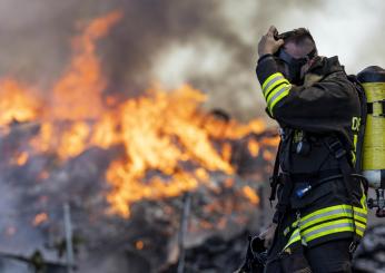 Siracusa, incendio a contrada Arenaura: colonne di fumo molto alte