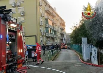 Udine, incendio in un cantiere di Palmanova: coinvolte alcune palaz…