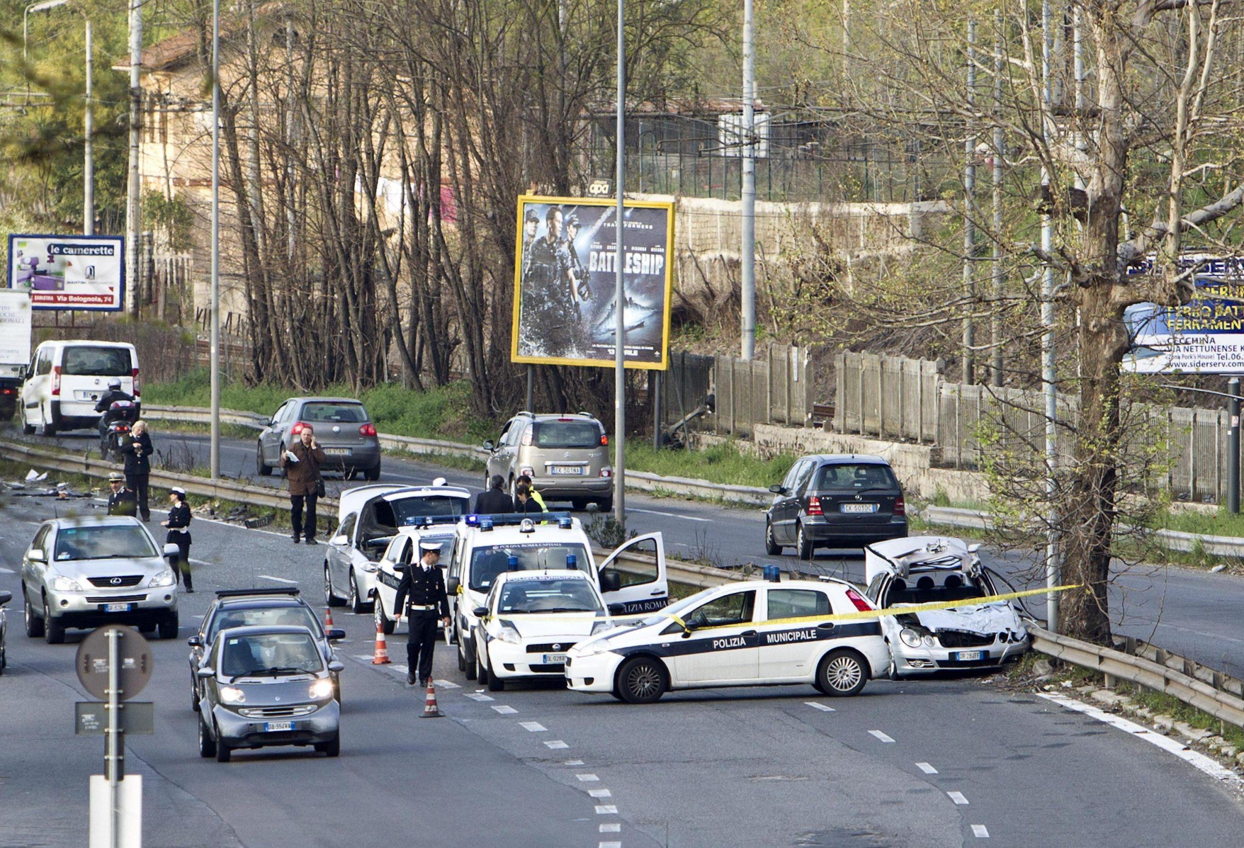 Incidente a Rieti sulla Salaria oggi, interviene eliambulanza