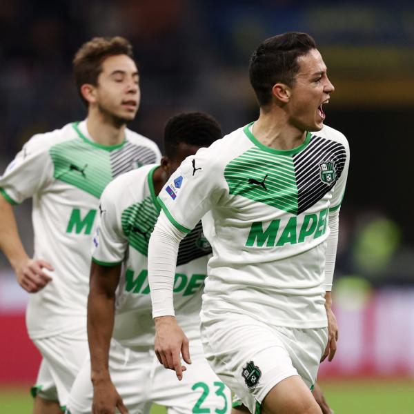 Inter-Sassuolo 0-2: Raspadori-Scamacca gol, nerazzurri ko