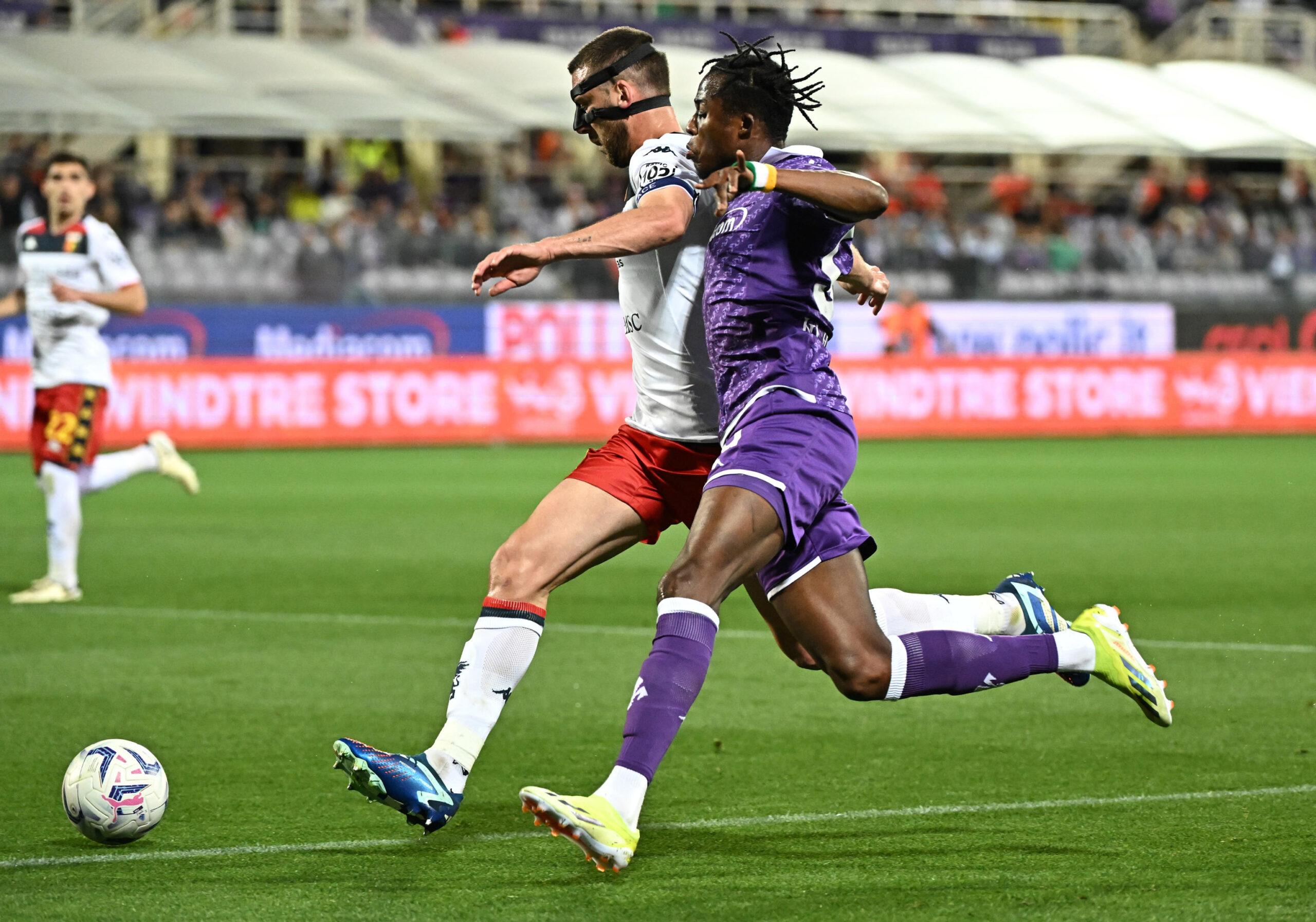 FIORENTINA GENOA 1-1 CRONACA TABELLINO