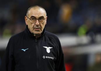 Lazio Roma Sarri: “Vorrei entrare nel cuore dei tifosi. Champions? Ci proveremo”. Zaccagni: “La serata che sognavo” [VIDEO]