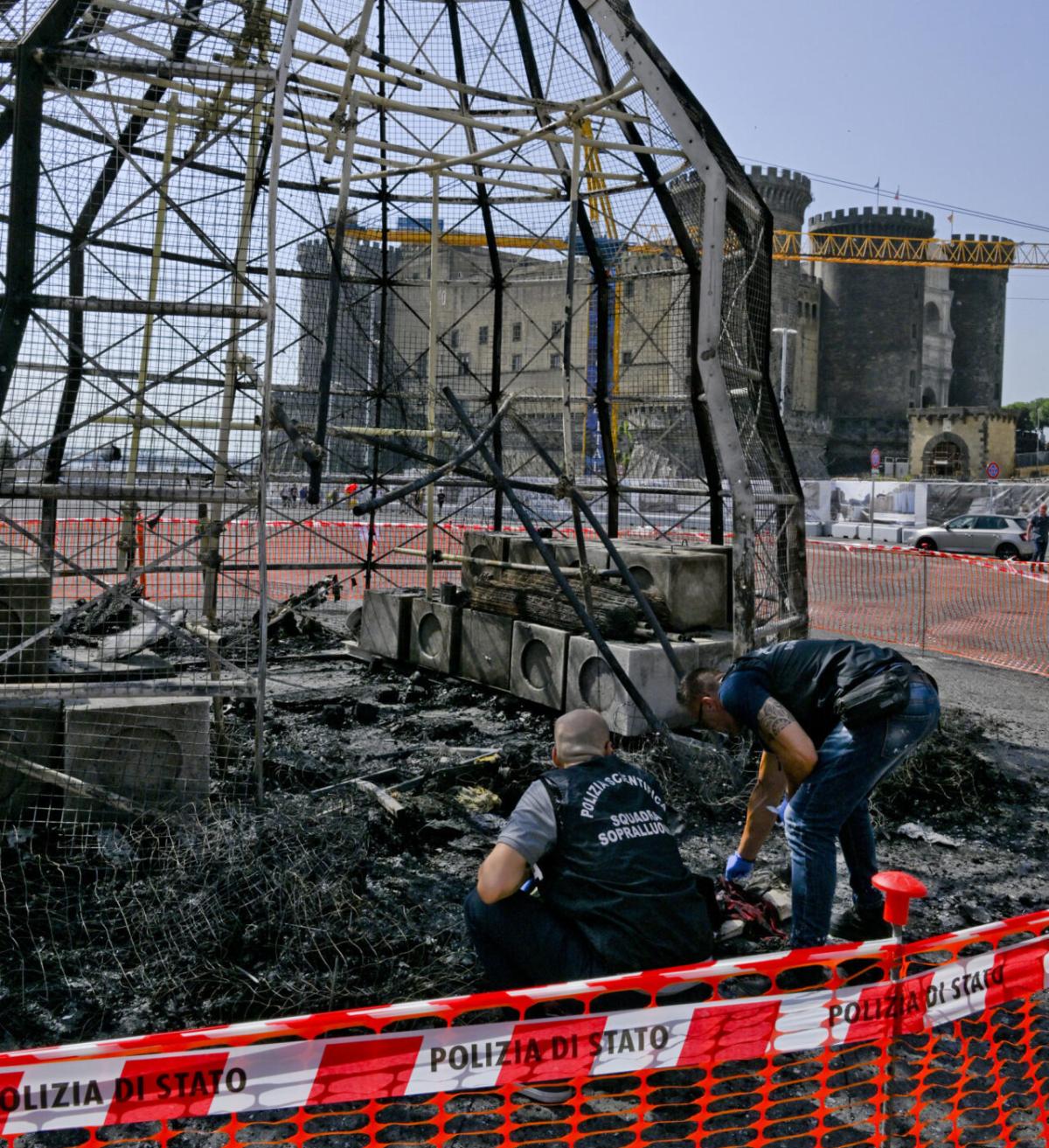 Napoli, gli inquirenti sanno chi ha bruciato la “Venere degli strac…