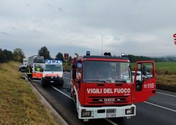 Isernia, incidente sulla SS158 all’altezza di Colli a Volturno: due…