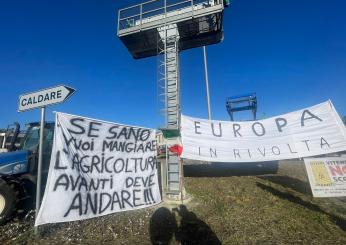 Protesta agricoltori, a Orte: “Manifesteremo finché non moriremo di fame” | VIDEO