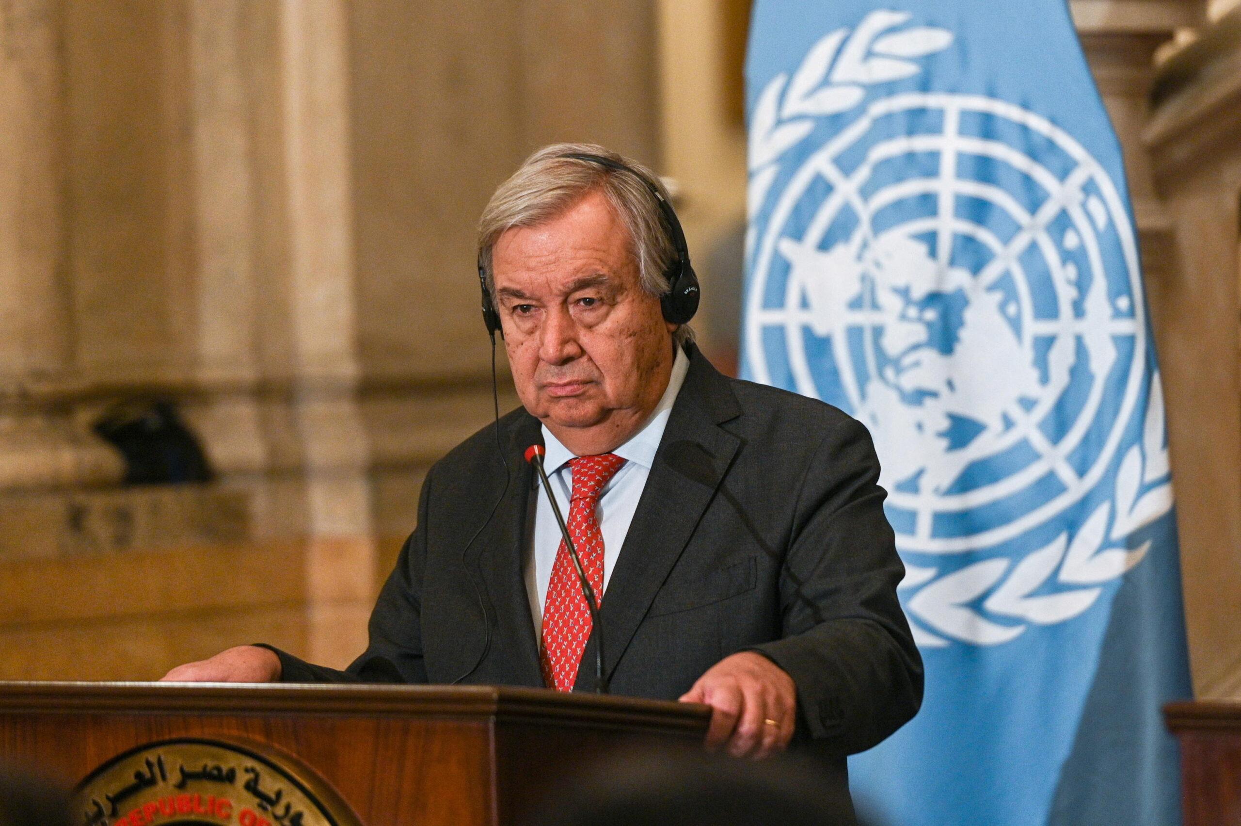 Guterres fa un passo indietro sulle sue dichiarazioni: “Mai giustificato le azioni Hamas”