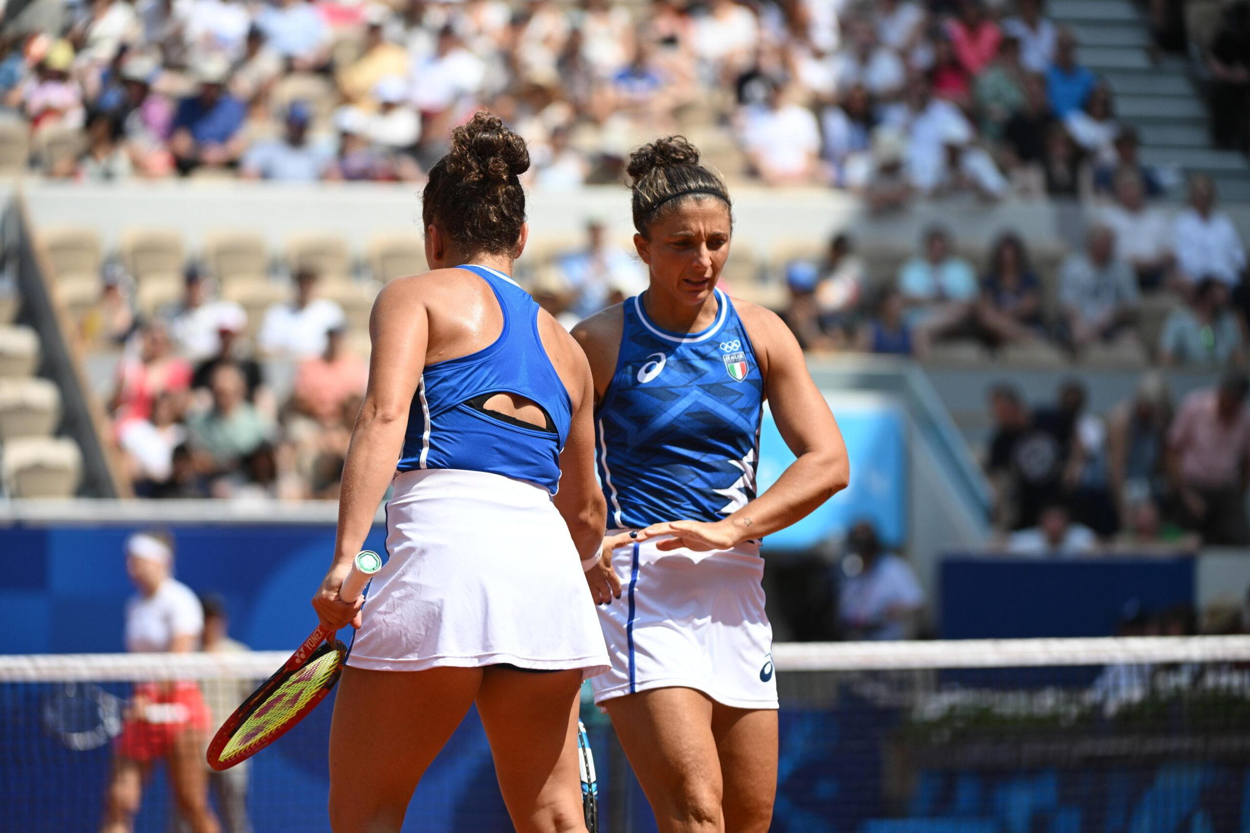 Olimpiadi Parigi 2024, cosa hanno fatto Errani e Paolini oggi nella semifinale di doppio?