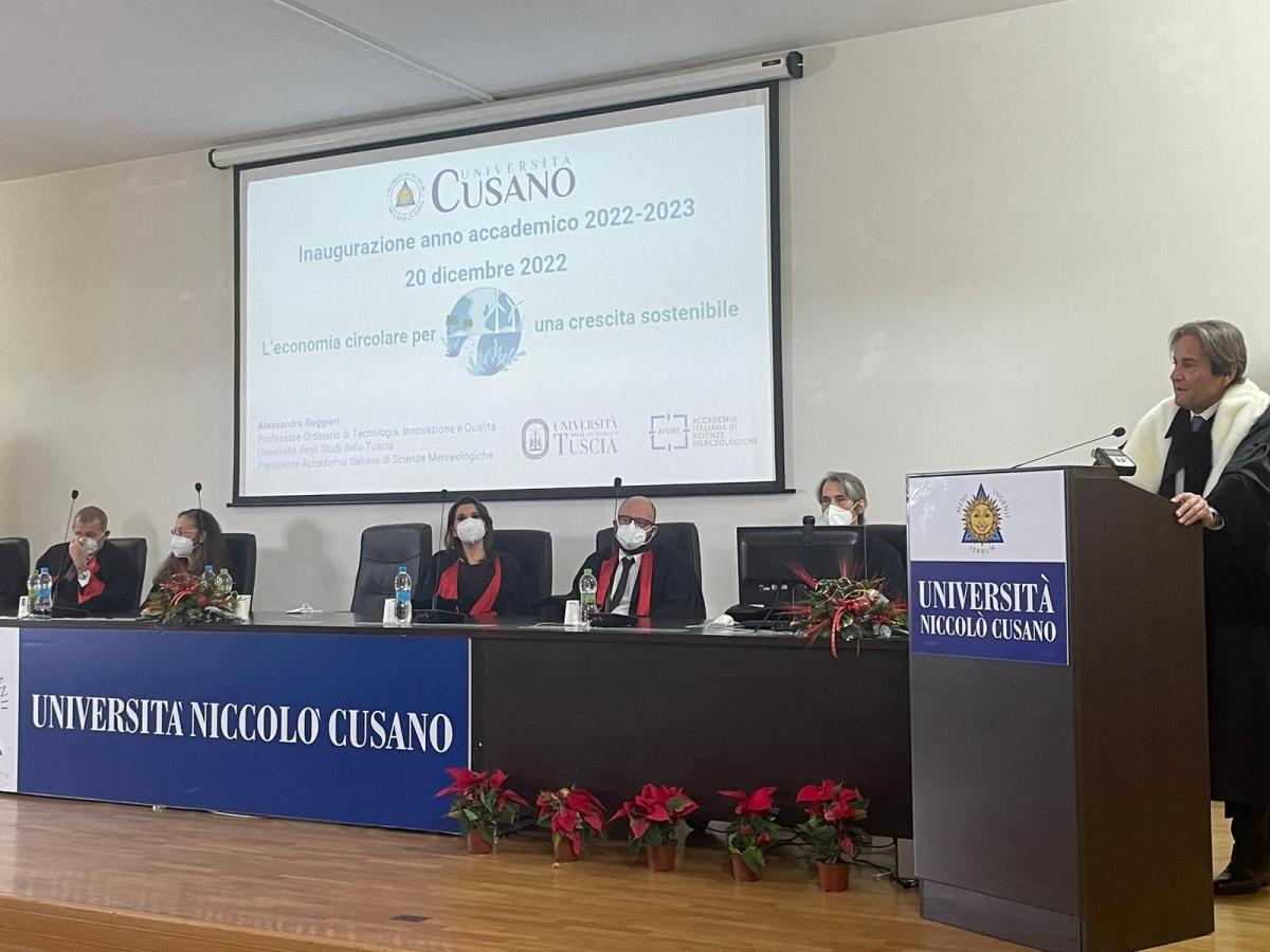 Università Niccolò Cusano, inaugurazione anno accademico 2022/2022 | SEGUI LA DIRETTA