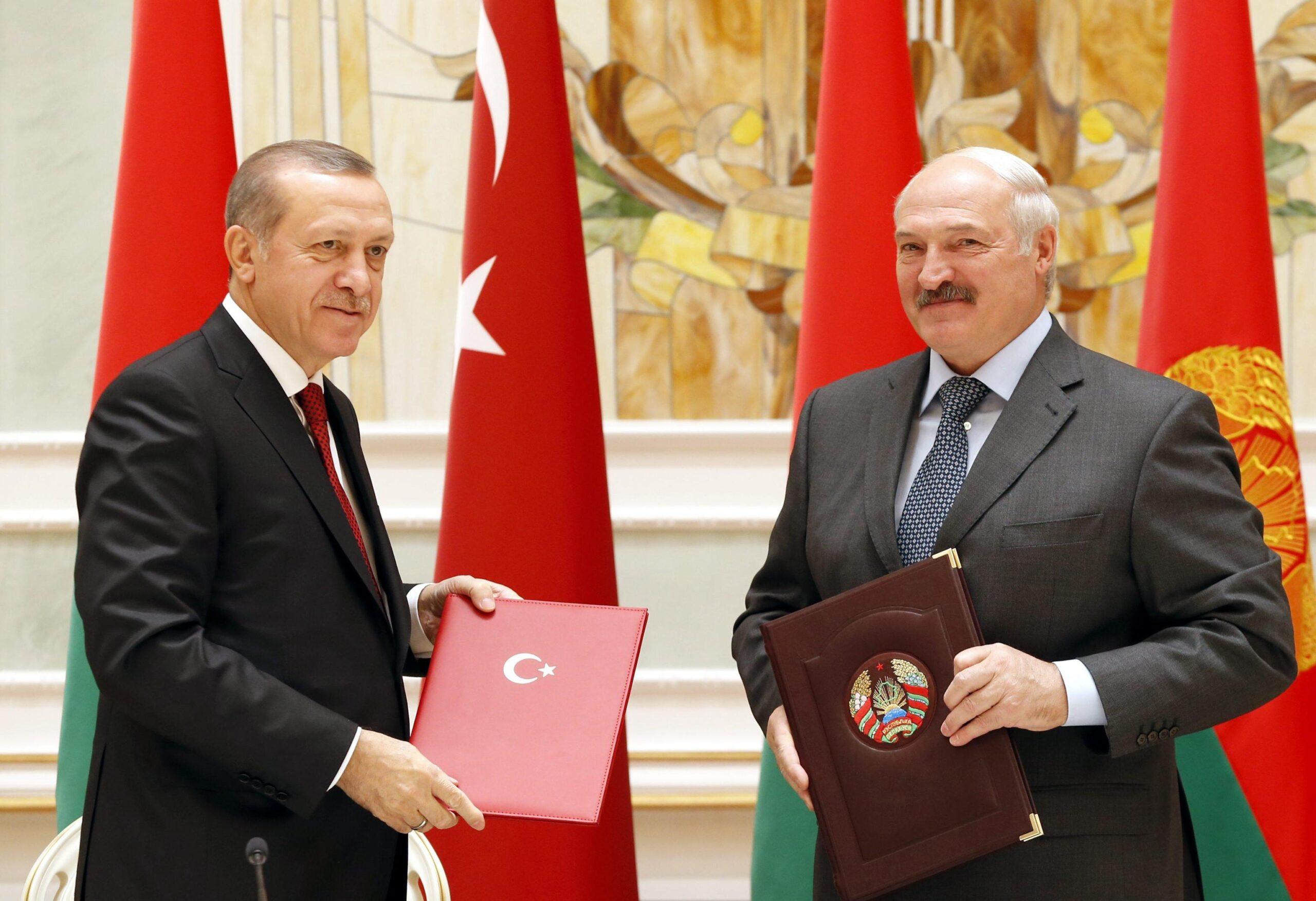 Erdogan Lukashenko pace