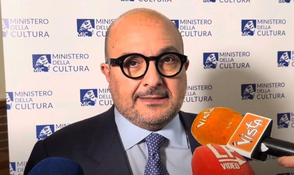 Il ministro Sangiuliano esulta per il ritorno in Italia dell’Atleta di Lisippo: “Esposto a Fano, ma possibile tour espositivo” | VIDEO