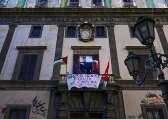 Napoli, Università L’Orientale occupata dagli studenti: “Solidarietà al popolo palestinese”. VIDEO