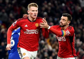 Manchester United-Chelsea 2-1, cronaca e tabellino: decide una doppietta di McTominay