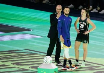 NBA, Curry vince contro Ionescu. I risultati della gara delle schiacciate e del tiro da tre | VIDEO