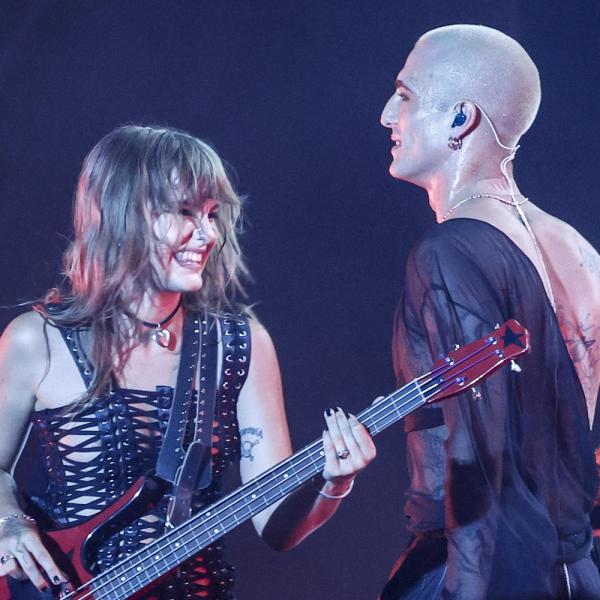 Damiano dei Maneskin cita Totti al concerto allo Stadio Olimpico