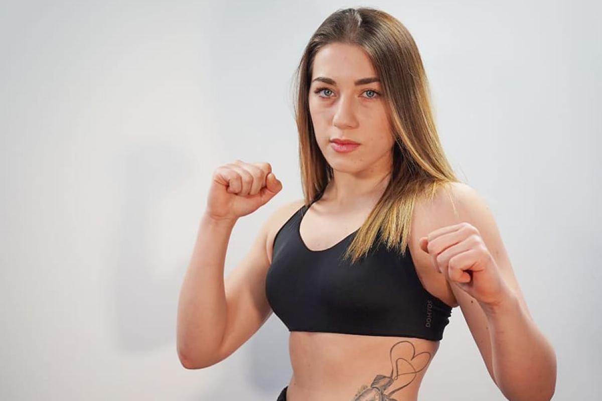 Luciana Germano, l’ex modella che domina il kickboxing europeo