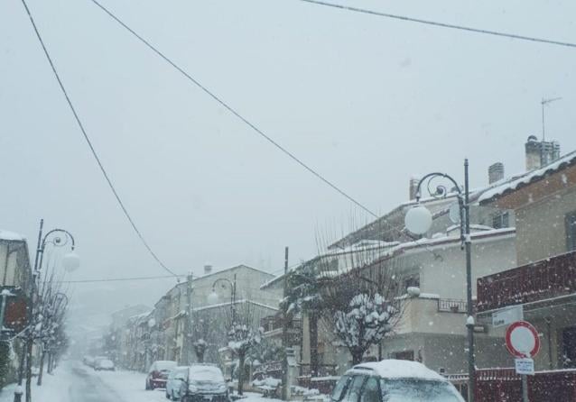 Dove nevica oggi?