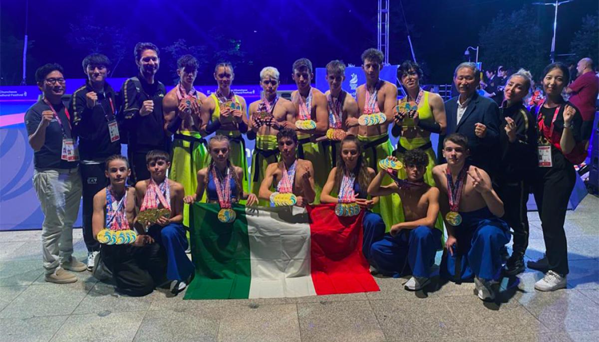 Taekwondo: Mondiali beach e Demonstration Team, trionfo Italia