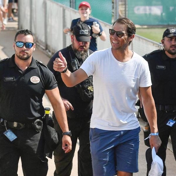 Nadal ritratto durante l’allenamento in una storia Instagram: ritor…