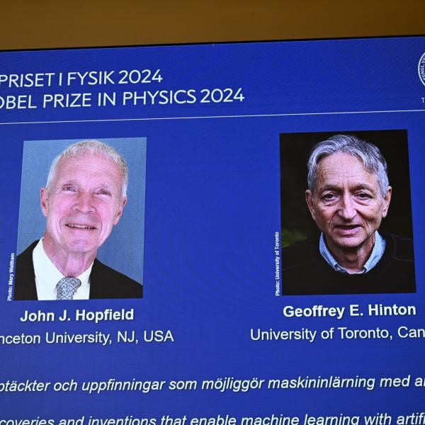 Chi sono John Hopfield e Geoffrey Hinton e perché hanno vinto il premio Nobel per la Fisica 2024