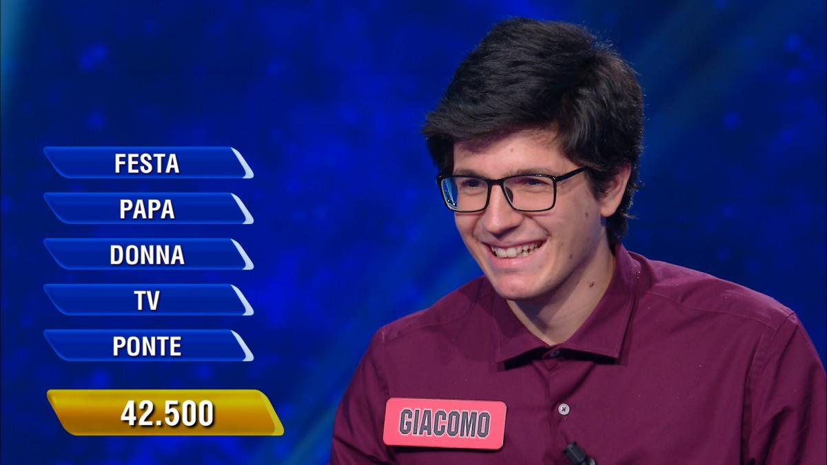 Giacomo campione eredità, chi è lo studente che ha vinto 188 mila e…