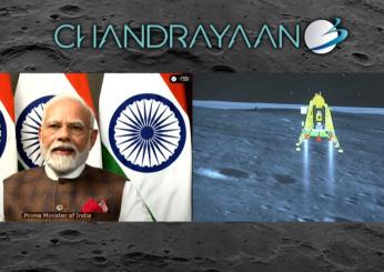 Chandrayaan-3 allunaggio riuscito: la sonda indiana è sulla Luna