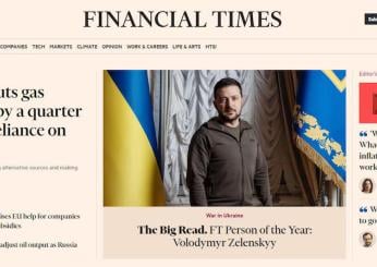 Zelensky proclamato ‘persona dell’anno’, Financial Times: “È l’antitesi di Putin”