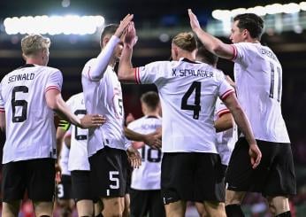 Euro 2024, il calendario dell’Austria: esordio a Dusseldorf, poi due match a Berlino per gli austriaci