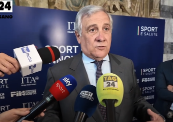 Progetto Sport e Innovazione Made in Italy, Tajani: “Fondamentale per lanciare un messaggio di pace” | VIDEO