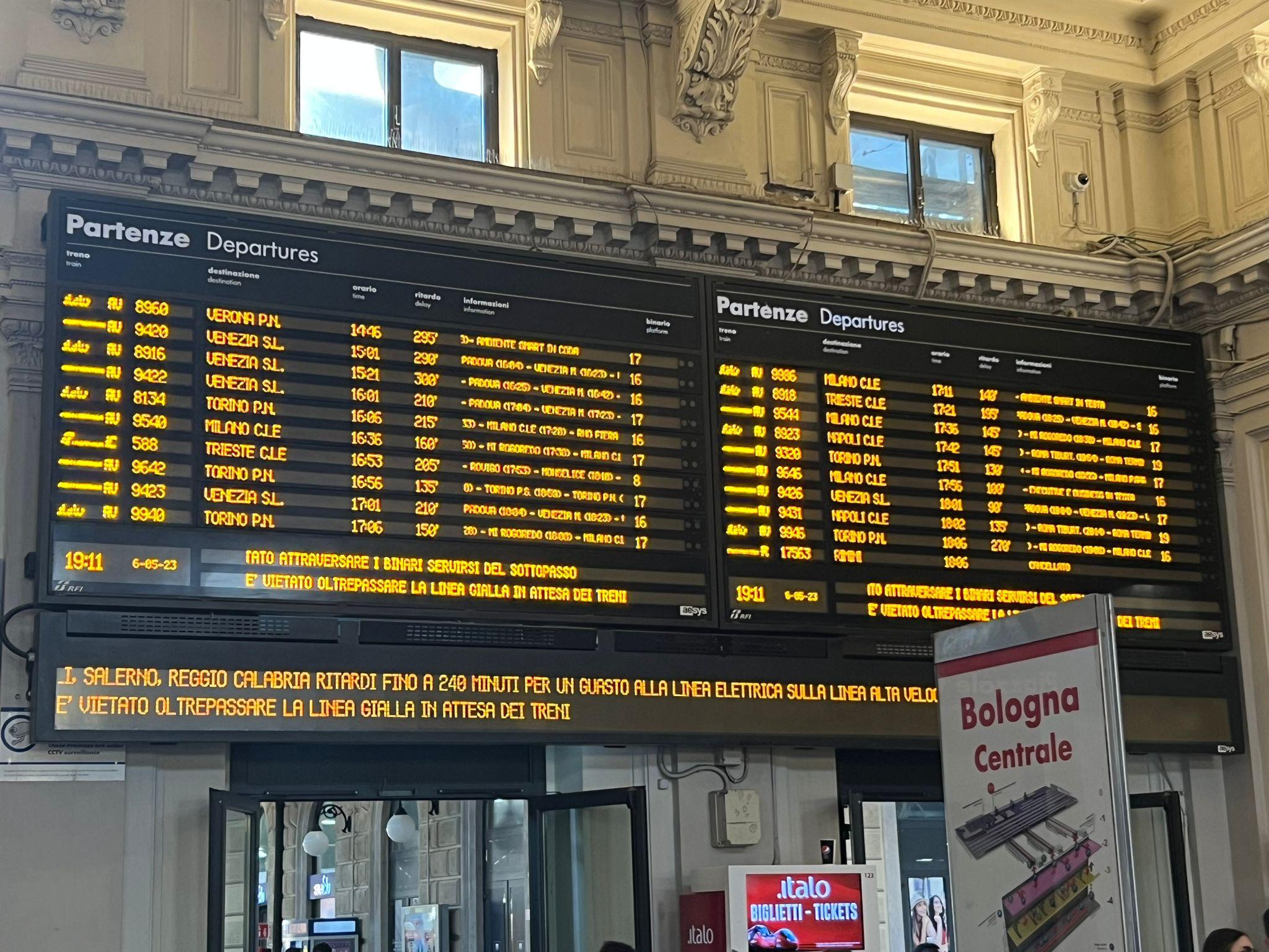 Guasto alla linea ferroviaria di Roma, l’epopea dei tifosi di Lazio, Milan e Inter