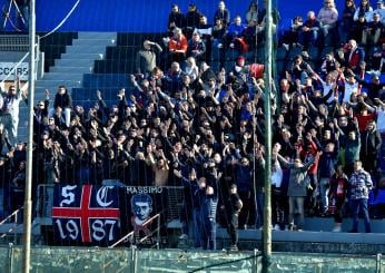 Daspo per 22 ultras del Cagliari dopo gli scontri nei match con Napoli e Inter