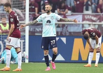 Torino-Inter 0-1, Brozovic decide la sfida