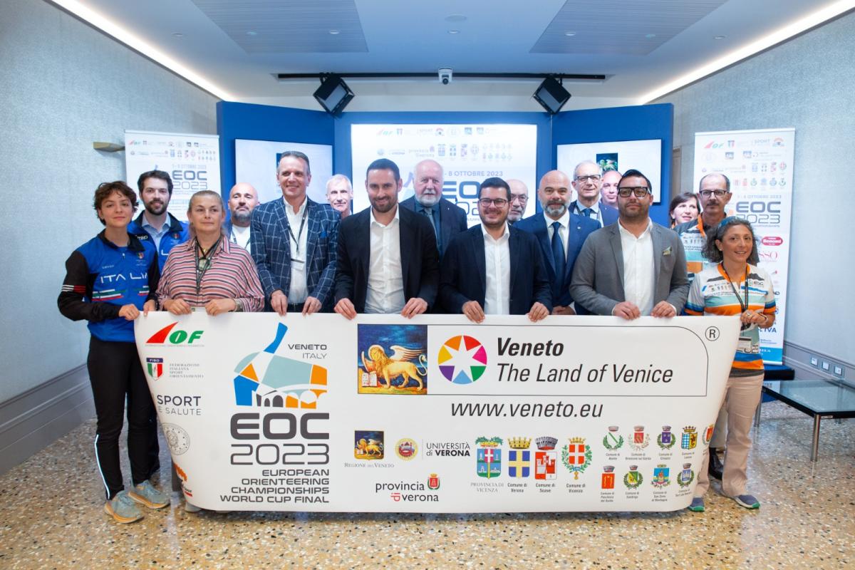 Presentati a Venezia, European Orienteering Championships 2023