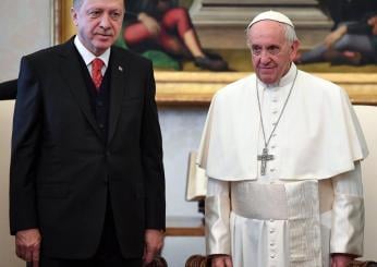 Guerra Medio Oriente, Erdogan chiama Papa Francesco e chiede il suo intervento per cessate il fuoco